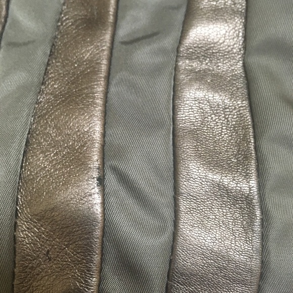 Authentic Prada Tessuto Nappa Grey & Silver Tote - Picture 12 of 16